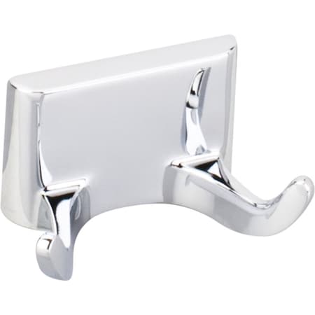 Elements Bridgeport Polished Chrome Double Robe Hook - Retail Packaged 2PK BHE1-02PC-R
